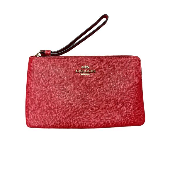 Coach corner zip wristlet - Picture 1 of 7